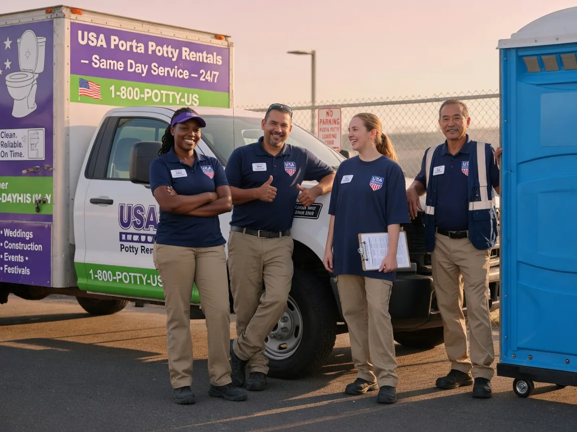 Porta Potty Rental company in Green Valley Lake, CA